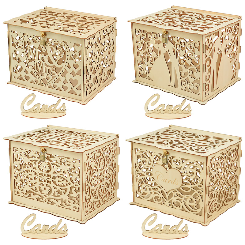 Card Index Box - Boîte à cartes cadeau de mariage