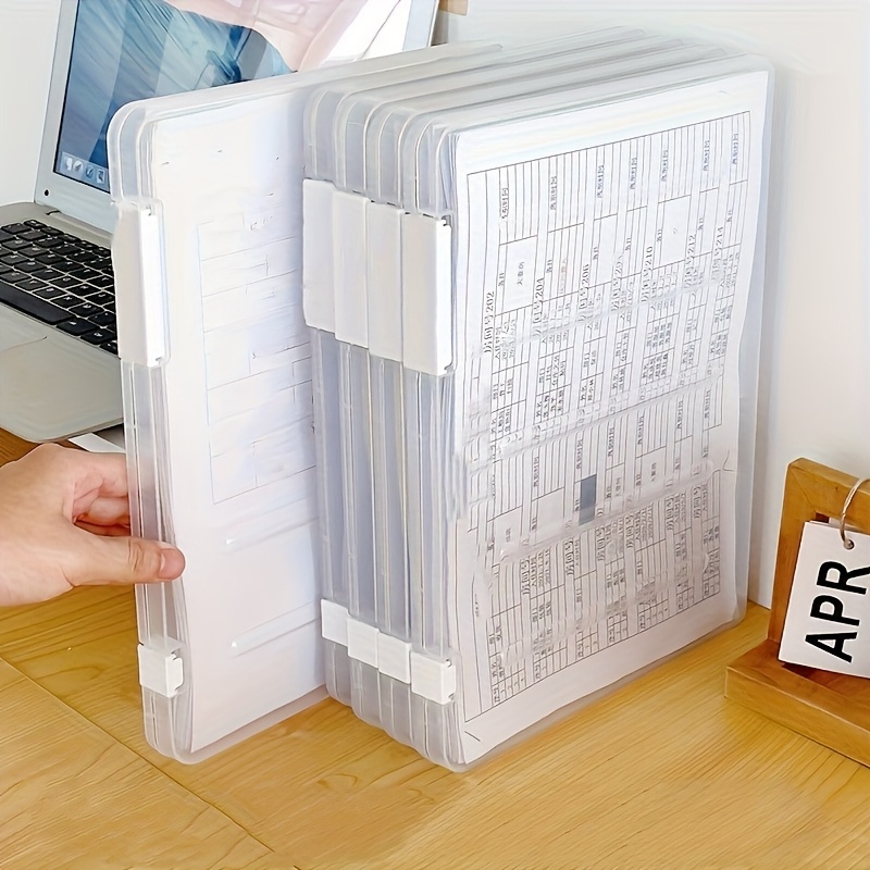 Archive Box Set - Boîte de rangement de fichiers A4,