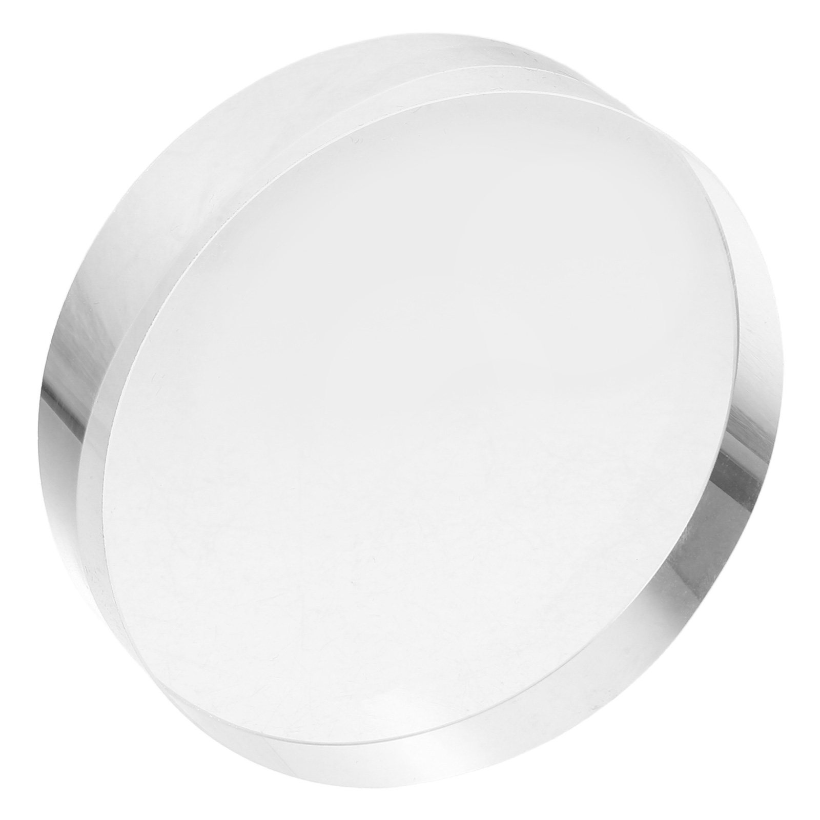 Paper Weight Crystal - Presse-papiers rond en verre cristallin transparent,