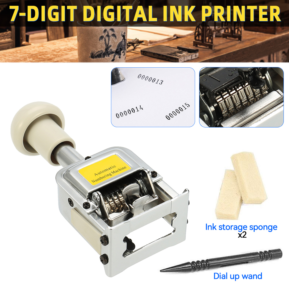 Machine de Numérotation existe - Rubber Date Stamp avis et prix
