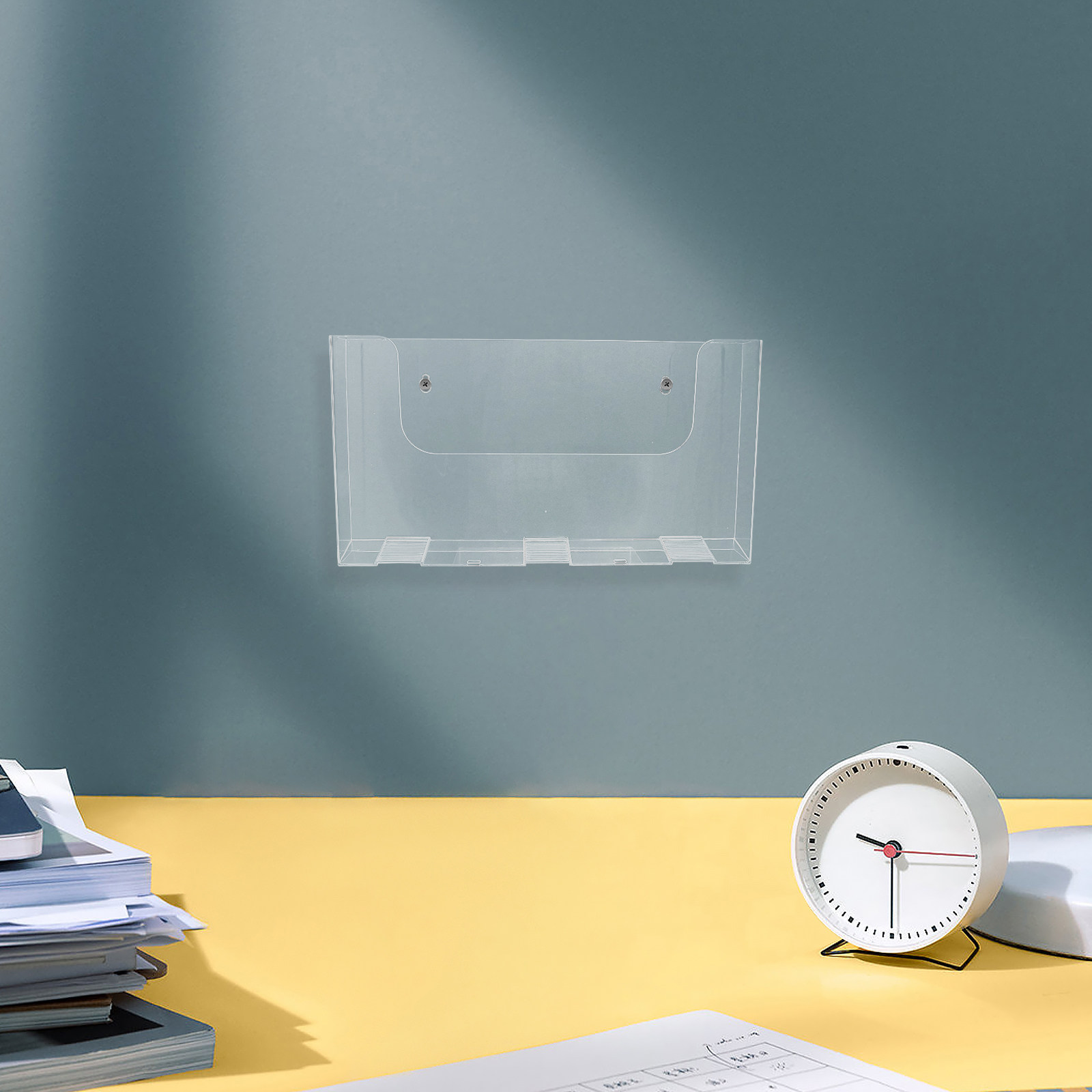 Porte-documents mural en acryl - Magazine Holder Rack avis et prix
