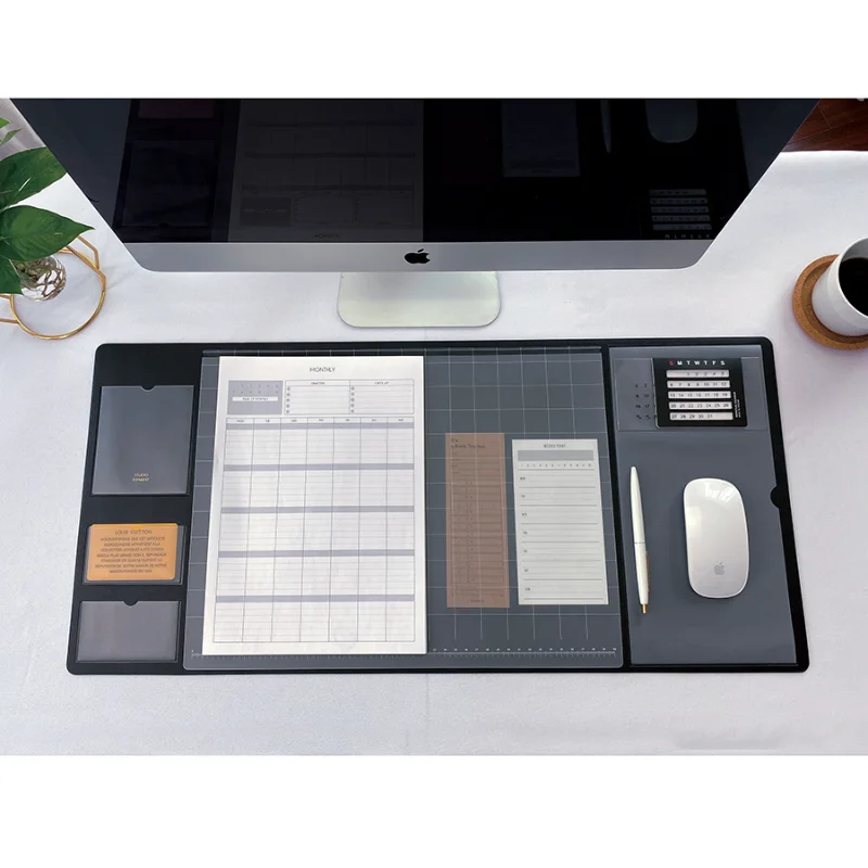 Tapis de souris portable grand - Leather Desk Pad avis et prix