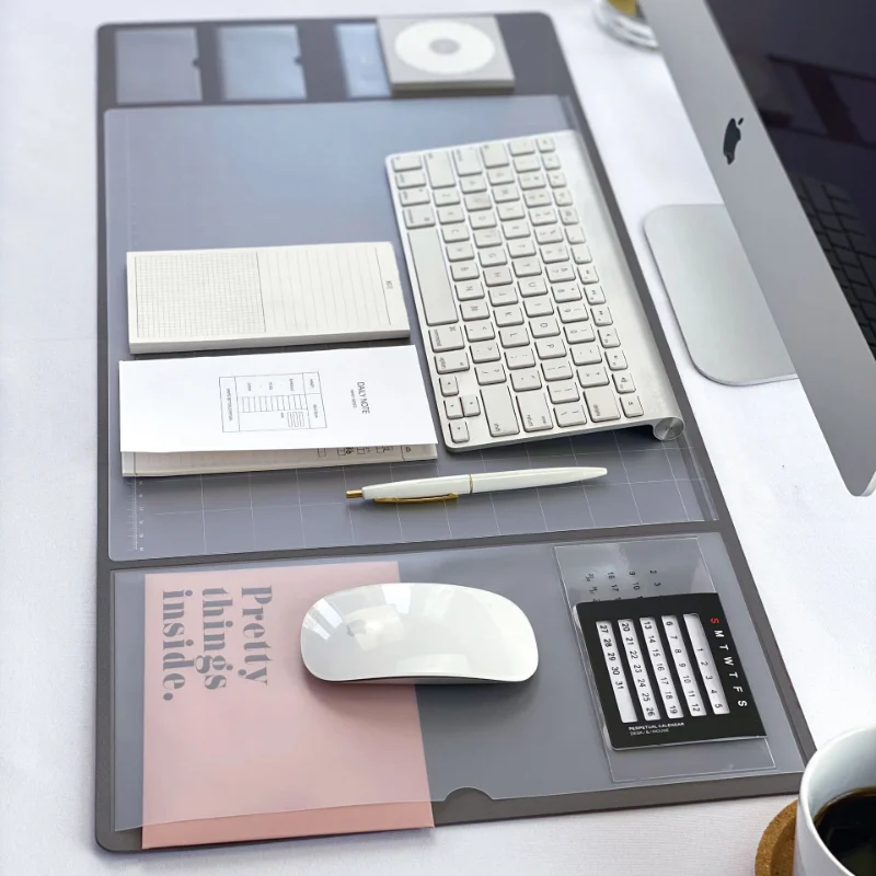 Tapis de souris portable grand - Leather Desk Pad avis et prix