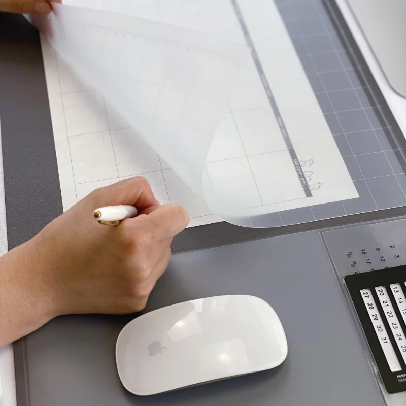 Tapis de souris portable grand - Leather Desk Pad avis et prix