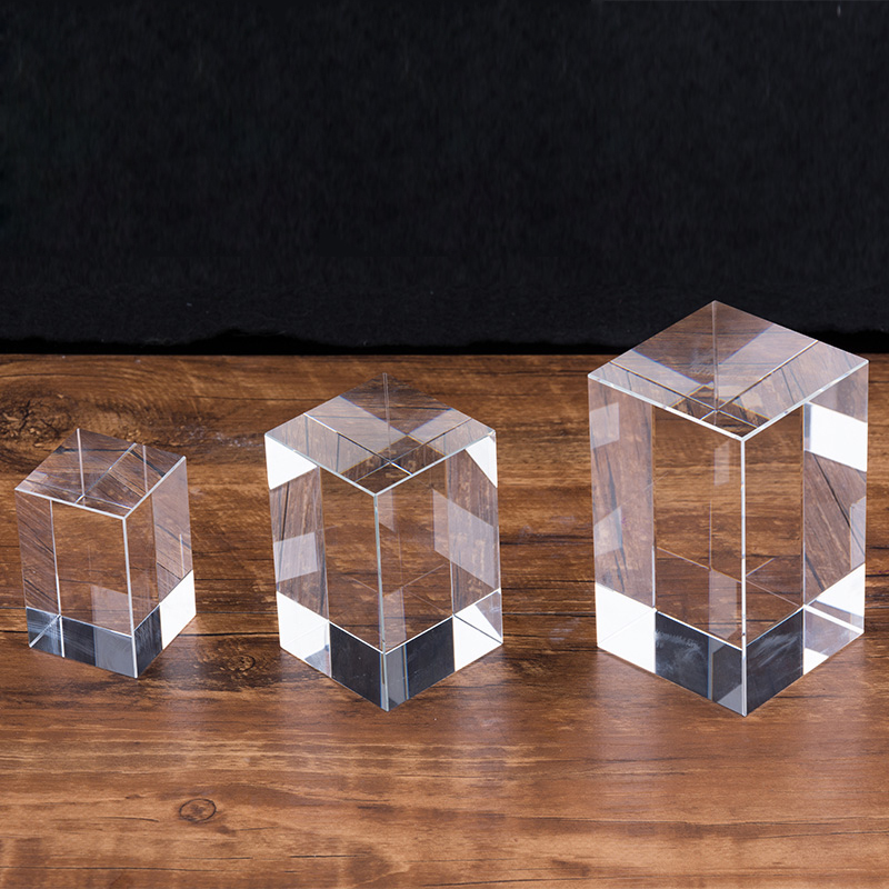 Cube optique en cristal K9 xTo - Paper Weight Crystal avis et prix