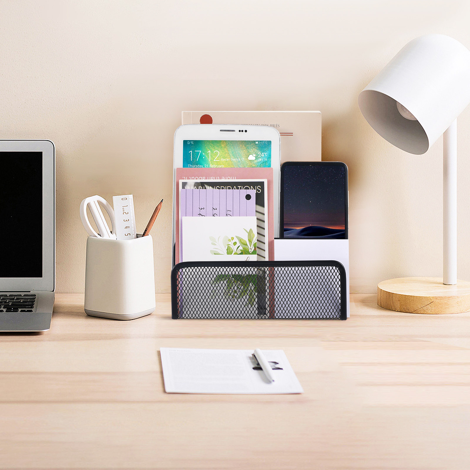 Organiseur de bureau en métal  - Magazine Holder Rack avis et prix