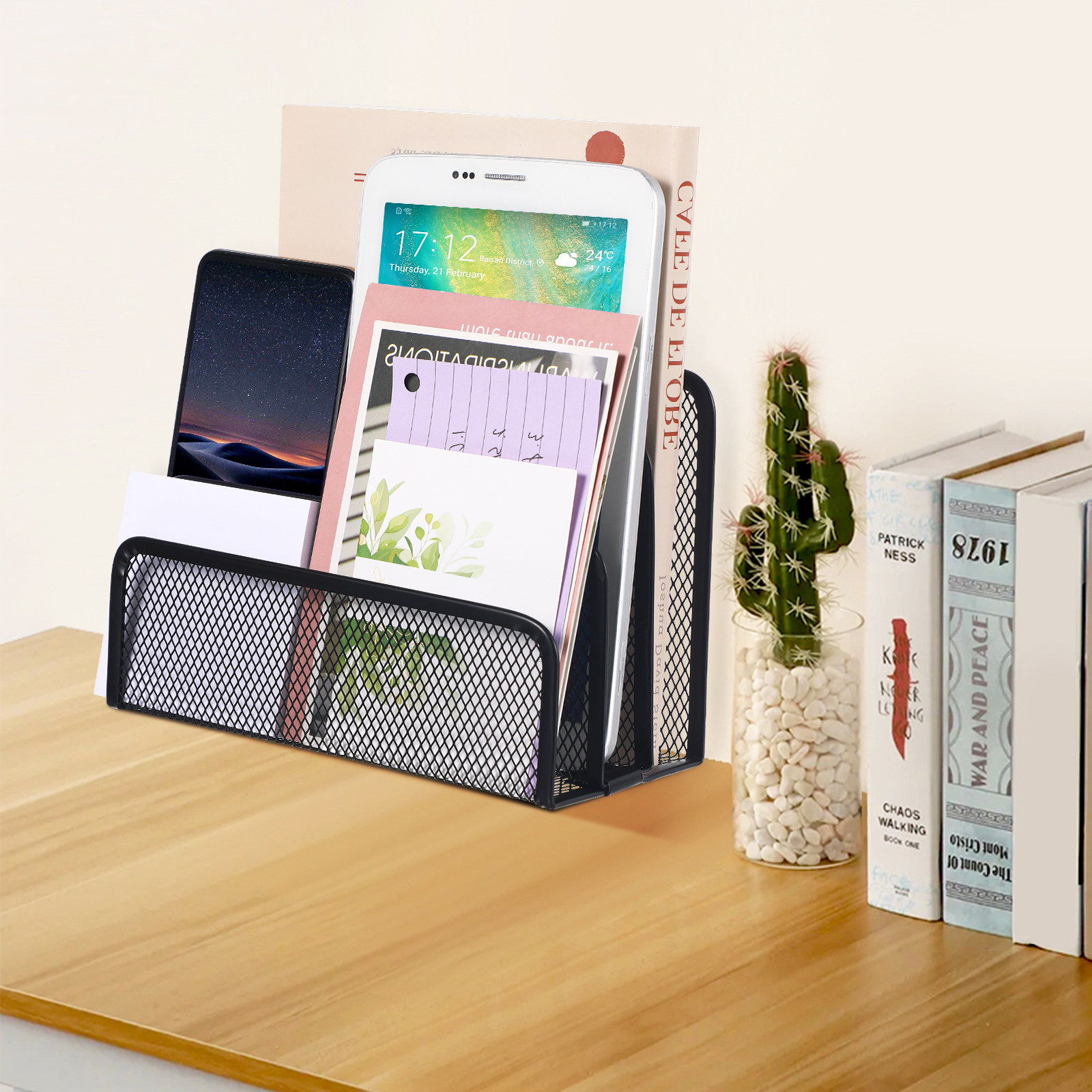 Organiseur de bureau en métal  - Magazine Holder Rack avis et prix
