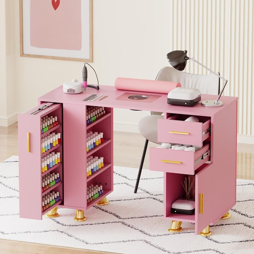 Table de manucure avec collect - Leather Desk Pad avis et prix