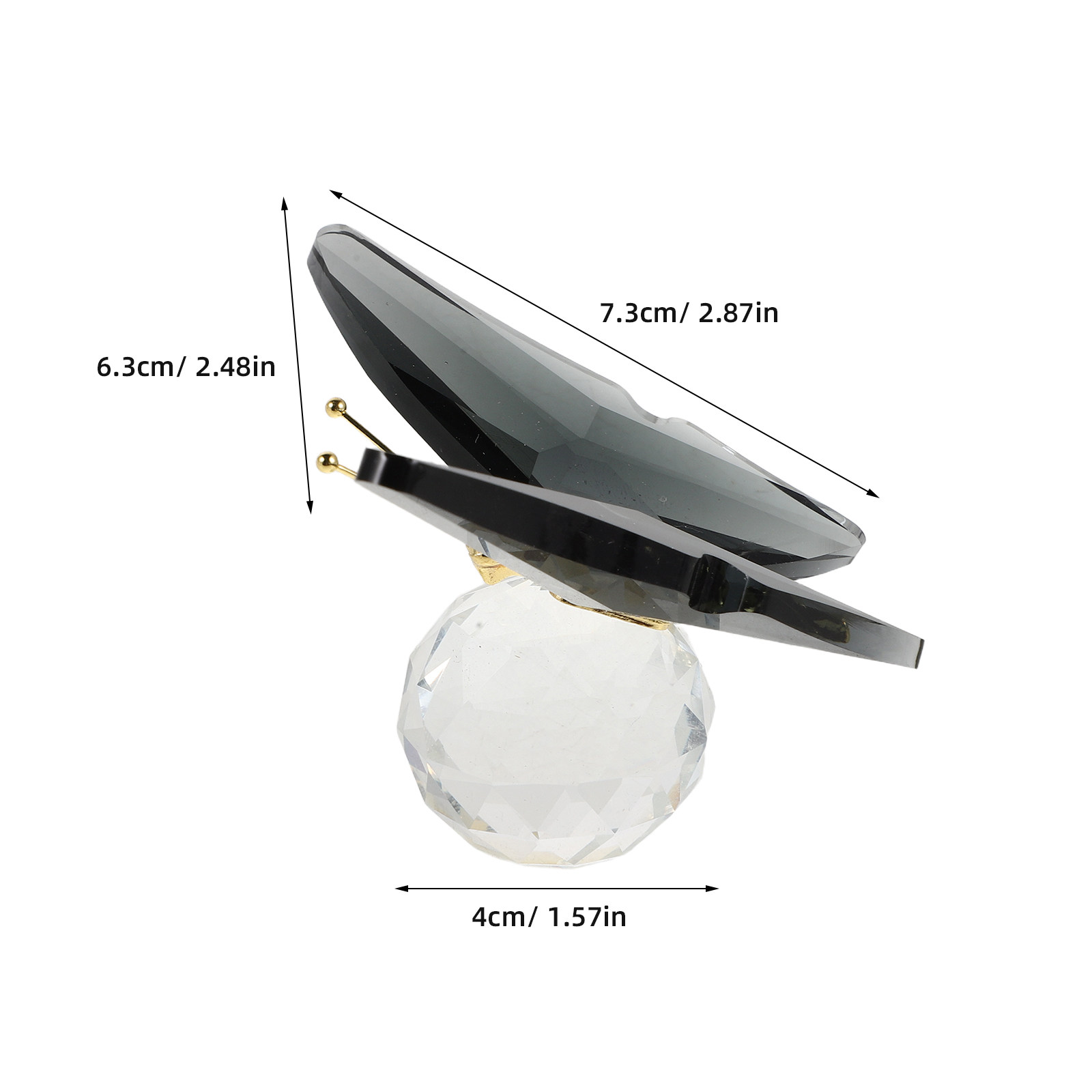 Presse-papiers en verre en for - Paper Weight Crystal avis et prix