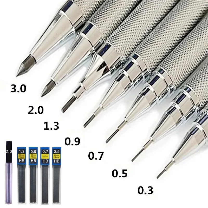 Crayon mécanique en métal 0.3  - Mechanical Pencil 0.3 avis et prix