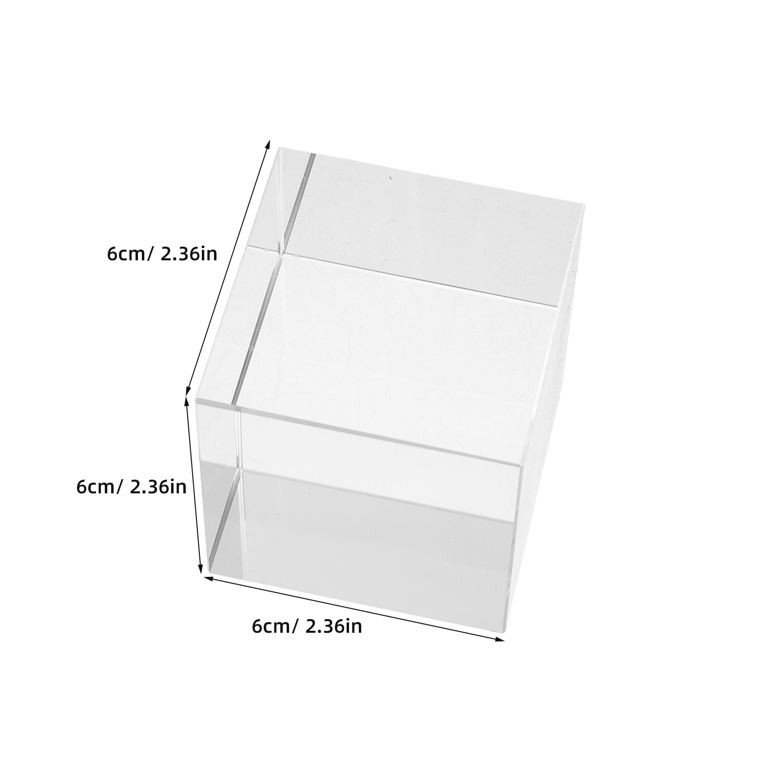 Presse-papiers carré en crista - Book Weight Glass avis et prix